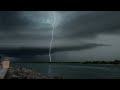 CRAZY Lightening Storm Hits Florida Coast Satisfying!