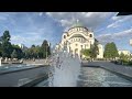 Храм Светог Саве у Београду Hram Svetog Save u Beogradu The Temple of Saint Sava Belgrade Serbia  4K