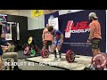 16 yr old powerlifting - 1239 lbs