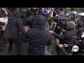 Protesters clashed with riot police outside Georgian parliament | VOA News