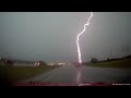 Huge Lightning Strike at 2:23