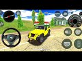 Dollar (Song) Modified Mahindra Yellow Thar😈|| Indian Cars Simulator 3D || Android Gameplay