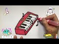 Drawing a Cute Piano for Lluis Rafales Sole - Classical Piano