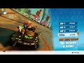 Crash Team Racing Nitro-Fueled: Megamix Mania Tropy and Oxide Ghost (Rustland GP)