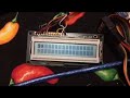 Arduino LCD Character Set Test
