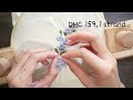 TUTORIAL: Forget Me Not Flower Embroidery