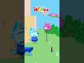 Fire Wolfoo Vs. Ice Wolfoo #wolfoo #wolfoosong #short #kidscartoon #cartoonforkids