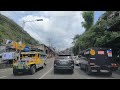 From Trancoville, Baguio City to Benguet Provincial Capitol round trip continuous driving