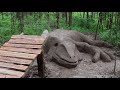 Sculpting A 20-foot Lizard To Jump On A Mountain Bike!