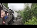 4079 'Pendennis Castle' STRUGGLES and STOPS on the bank!!!!! .Churnet Valley Rly. 6th May 2024