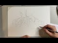 GRAFFITI SKETCH real time painting | RAW & UNCUT