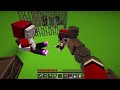 Mikey Family vs JJ Family TINY CHUNK Survival Battle in Minecraft (Maizen)