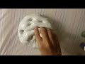 Mixing White Slime with Glitter