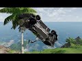 Car Top Speed Acceleration & Jump Over Dam 😱 BeamNG.Drive