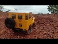 Rc wpl c34 4x4 adventure | test drive gearbox standart | Rc adventure kalsel