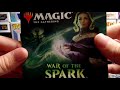 MAGIC THE GATHERING WAR OF THE SPARK PRERELEASE PACK!!