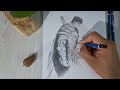 Manga drawing | drawing guts in berserk anime