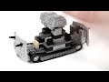 Building a Lego WW1 A7V Tank