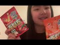 Taste Test Of Gummy Skittles, Peach and green grapes 🍇 hi chew candy and MUCH MORE!!