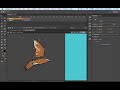 Animate a Bird Flying Adobe Animate CC Tutorial