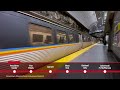 MARTA Train Red Line, Downtown Atlanta/Buckhead to Atlanta International Airport ATL, 4K Train Ride