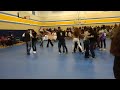 At a Christmas party in school gym!(#1)