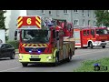 [GROẞBRAND mit MANV!] GROẞEINSATZ in LOHMAR - Einsatzfahrten von FEUERWEHR & DRK zur Großübung