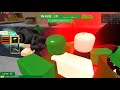 playing zombie attack in Roblox p3