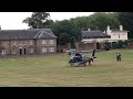 Prince William landing in the Kensington Palace and his children run to greeting his father