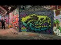 Painting in LONDON - Some quick spots in the Chaos of LEAKE STREET TUNNEL