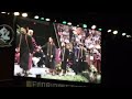Student Does Kung Fu on Graduation Stage