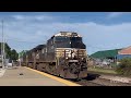 Birthday Railfanning (7-2-2024) ft: friendly crews!!