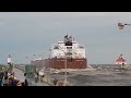 Giant ship going under the Lift Bridge in Duluth, MN Paul R. Tregurtha
