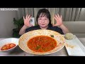 육개장먹방, 얼큰한 육개장 칼국수와 큼직한 왕만두!! 한식먹방 Korean Spicy Beef Soup MUKBANG, REAL SOUND, ASMR, EATING SHOW