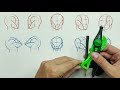 How to Easily Draw the Head from ANY ANGLE | Understanding the Loomis Method Part III