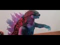 Godzilla Stop motion [Test 3] Ft. Ghidorah,Kong,Godzilla