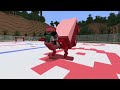 Canadians Fight Americans In Minecraft Hockey!
