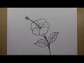 How to Draw a Hibiscus Flower Step by Step