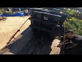 Loading A 20,000 Lbs Compactor