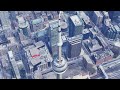 I Made Toronto Canada 🇨🇦 4K ULTRA HD 60 FPS Video Using Google Earth Studio | #canada #toronto #4k
