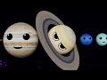 planet size comparison for BABY for kids Planets in the solar system  How many Earths in diameter ar