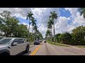 Fort Myers Florida Driving Through