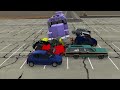 Trains vs U-turn - beamng.drive