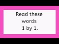 Irregular Long Vowel I, ild, igh, ind, y, phonics, word families, Kindergarten/Grade 1 Reading