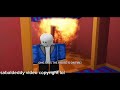 Sans burnt the water animation by me