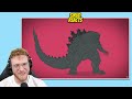 The EVOLUTION Of Godzilla (Animation)
