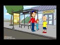 Caillou Destroys Buildings and Gets Grounded (2014 Video)