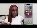 what’s on my iPhone 15 pro max🩶natural titanium unboxing, ios 17 & app recommendations