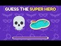 Guess The  Super hero by  Emoji! 🕷🦸 | Super Hero  Emoji Challenge