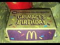 McDonald’s grimace’s birthday 🎂 going fast 🤭